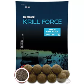   Haldorádó Krill Force Boilie Long Life 30mm Krill Natur Boilies da pastura 700gr