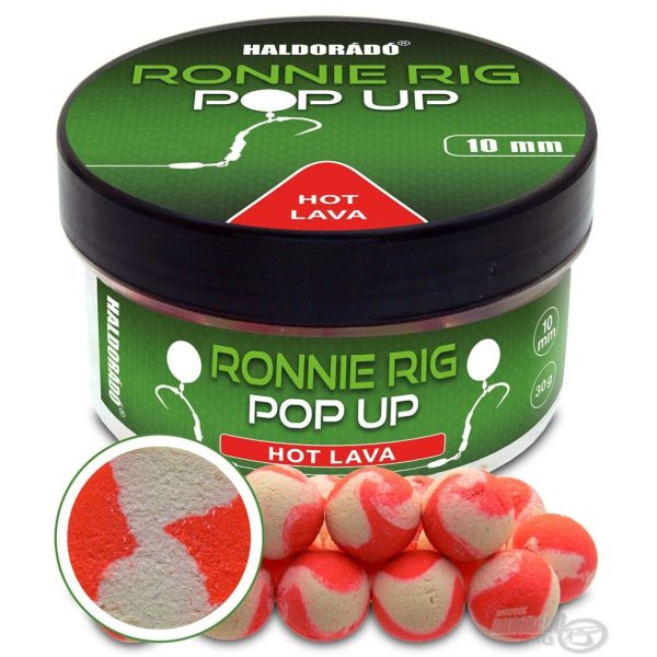 Haldorádó Ronnie Rig Pop Up Hot Lava 10 mm Bojli da innesco 30gr