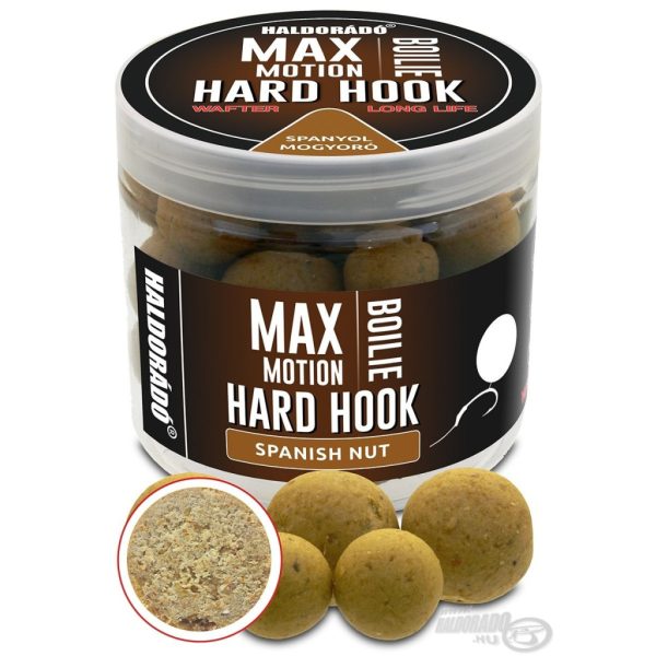 Haldorádó Max Motion Boilie Hard Hook Wafter 16, 20mm Arachide Spagnola Bojli da innesco 100gr