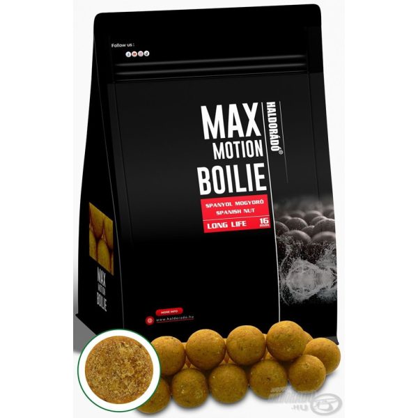 Haldorádó Max Motion Boilie Long Life 16mm Nocciola Spagnola Boilie 800gr