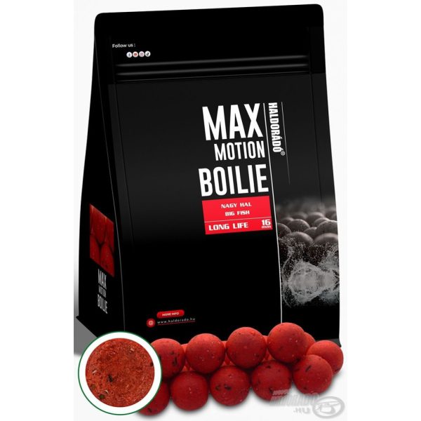 Haldorádó Max Motion Boilie Long Life 16mm Pesce Grosso Boilie 800gr