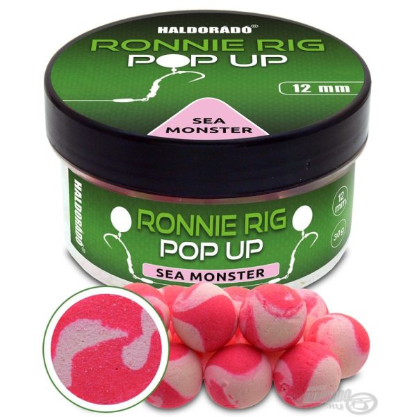 Haldorádó Pop Up Sea Monster per Ronnie Rig 12mm Boilie da innesco 30gr