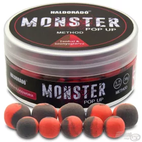   Haldorádó Monster Pop Up Method Tonno & Larva di Zanzara 9-11mm Pop Up 30gr