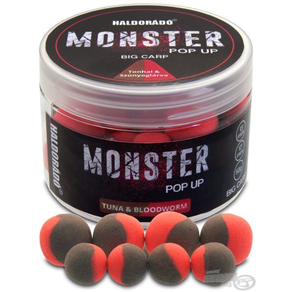 Haldorádó Monster Pop Up Big Carp Tonno & Larva di Zanzara 13-17mm Pop Up 50gr