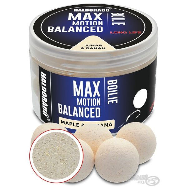 Haldorádó Max Motion Boilie Bilanciata 20mm Acero-Banana Boilie da Innesco 70gr
