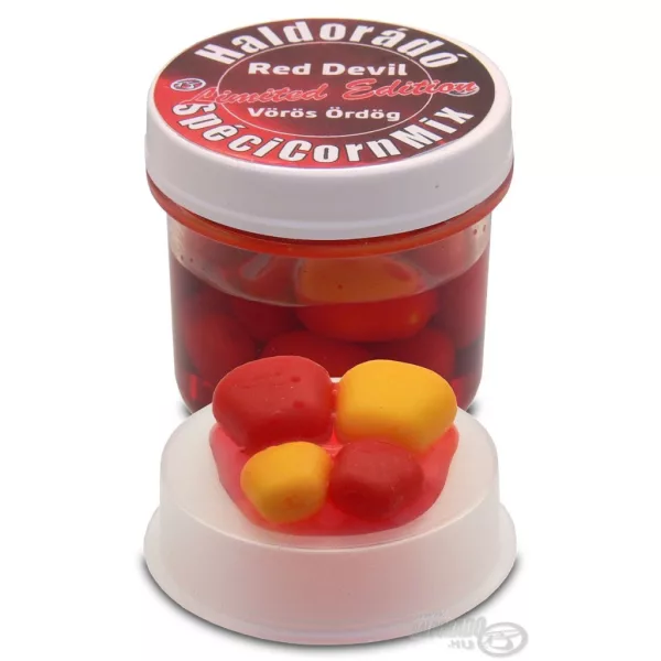 Haldorádó SpéciCorn Mix Limited Edition Red Devil 16pz/vasetto 10-15mm mais in gomma
