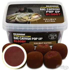   Haldorádó Catfish Pop Up 28mm Bloody Halibut Extra Esche da Amo per Siluro 200gr