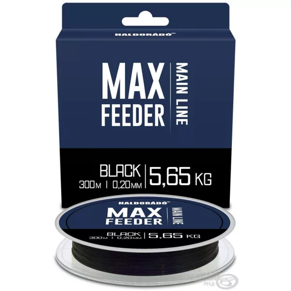 Haldorádó Max Feeder Black 0,20mm 300m Filo Monofilo Principale