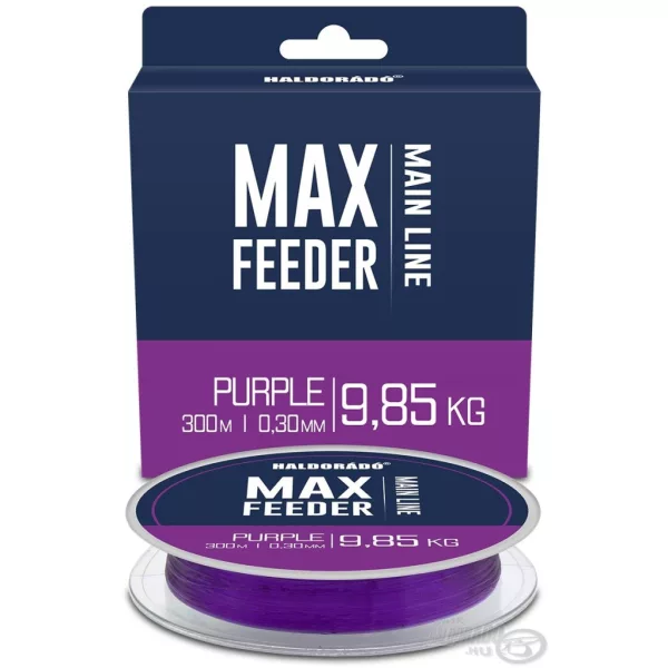 Haldorádó Max Feeder Purple 0,30mm 300m Filo Monofilo Principale