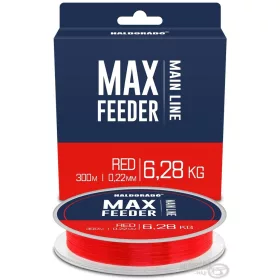   Haldorádó Max Feeder Red 0,22mm 300m Filo Monofilo Principale