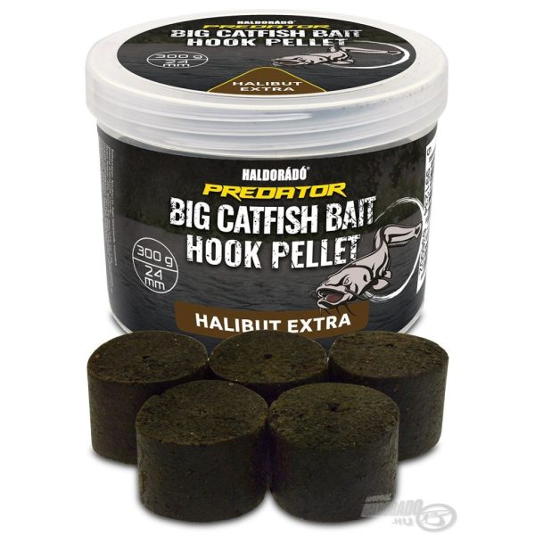 Haldorádó Catfish Bait Hook Pellet 24mm Halibut Extra Pellet Forato da Amo 300gr
