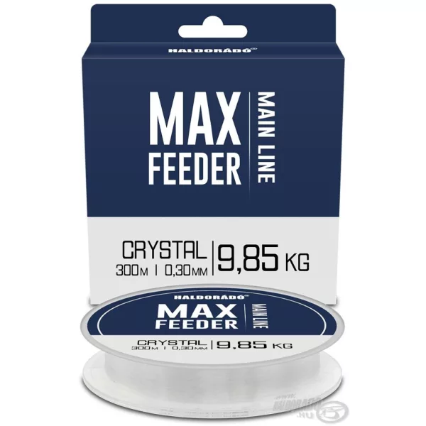 Haldorádó Max Feeder Crystal 0,30mm 300m Monofilo Trecciato Principale