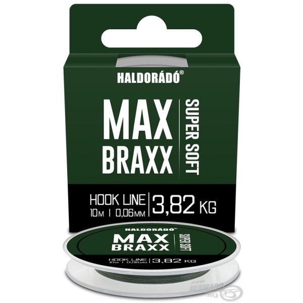 Haldorádó Max Braxx Super Soft Hook Line 0,06mm 10m Trecciato Morbido per Terminali