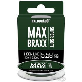  Haldorádó Max Braxx Super Soft Hook Line 0,10mm 10m Trecciato Morbido per Terminali