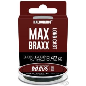   Haldorádó Max Braxx Long Cast Shock Leader 0,20mm 10m Trecciato Shock Leader