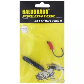   Haldorádó Catfish Rig 9 Terminale per Pesca al Siluro a Pop-Up Sanguisuga 100cm