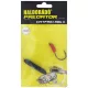 Haldorádó Catfish Rig 9 Terminale per Pesca al Siluro a Pop-Up Sanguisuga 100cm