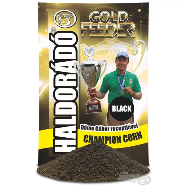 Haldorádó Gold Feeder Champion Corn Black Pastura 1kg