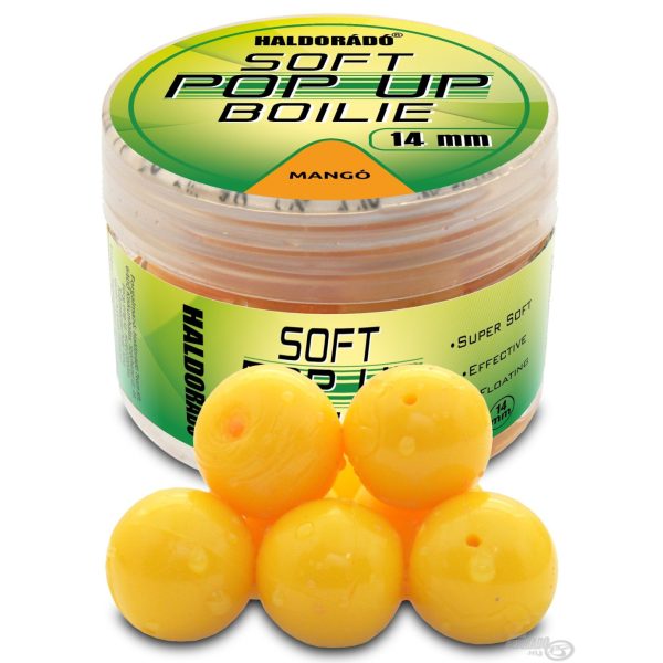 Haldorádó Super Soft Pop Up Boilie 14mm Mango Pop Up 20 pz
