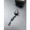 Haldorádó Tungsten Swivel Beads Small Volfrám Végszerelék Megütköztető Gumi Adapter 5db