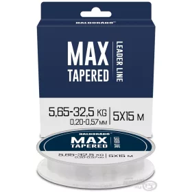   Haldorádó Max Tapered Leader 0,20-0,57mm 5x15m Monofil Dobóelőke
