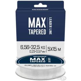   Haldorádó Max Tapered Leader 0,23-0,57mm 5x15m Monofil Dobóelőke