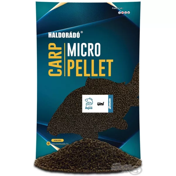 Haldorádó Carp Micro Pellet - Aqua Garant Uni Pellet 2mm 700gr