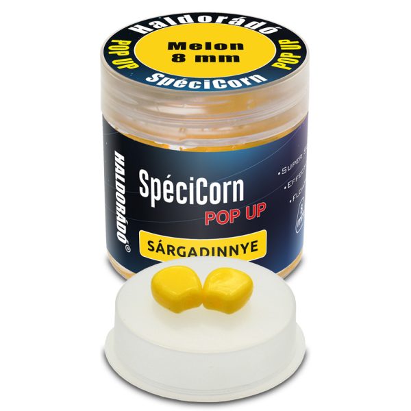 Haldorádó SpéciCorn Pop Up Sárgadinnye 8mm Gumikukorica 30db