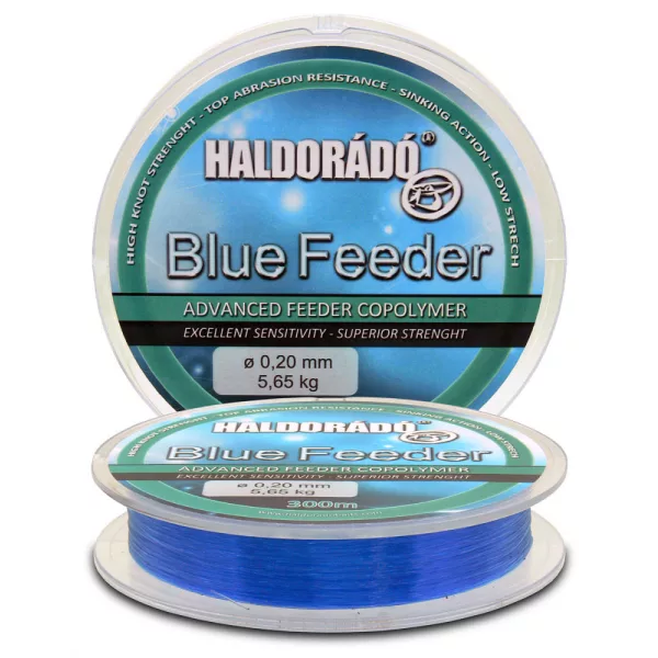 Haldorádó Blue Feeder 0,25mm 300m Filo principale in monofilo - blu
