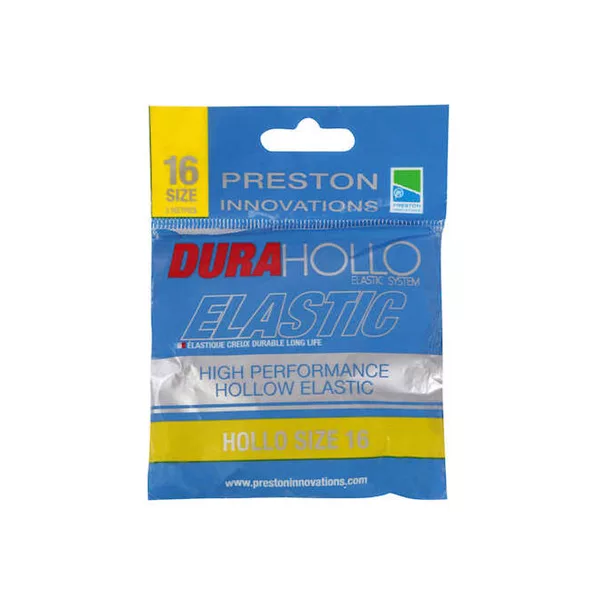 Preston Dura Hollo Elastic Size 16 Gomma Cava