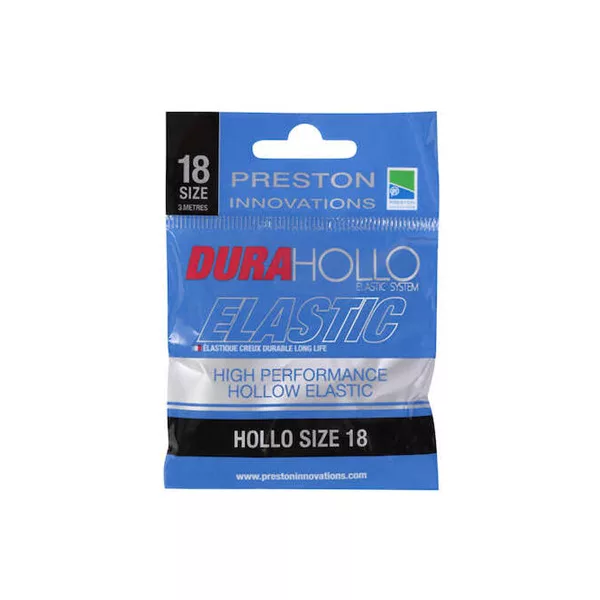 Preston Dura Hollo Elastic Size 18 Gomma Cava