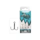 Mikado Jaws Amo Triplo 4 con occhiello e ardiglione per pesci predatori 5pz