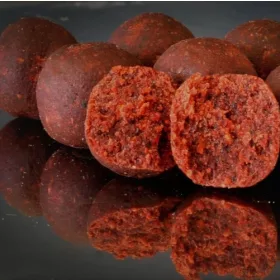   HNV Baits Strawberry Shake Soluble Big Balls Hookbaits Boilies Solubili 30mm 165gr