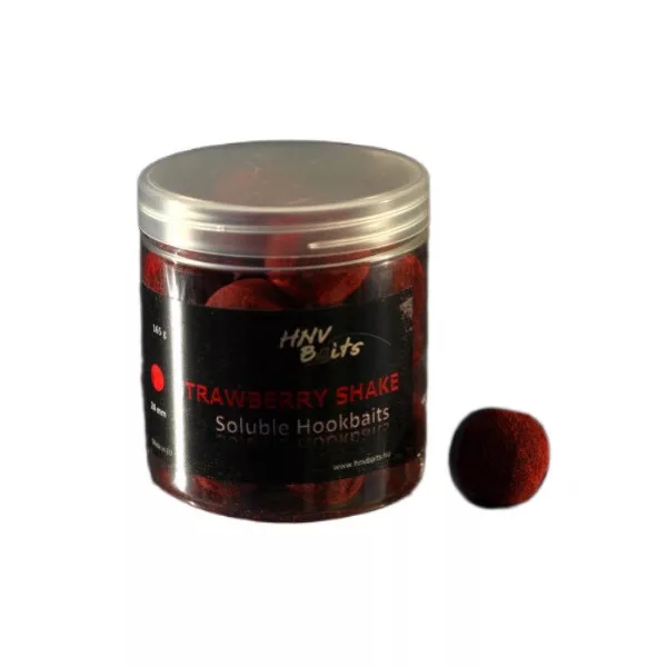 HNV Baits Strawberry Shake Soluble Hookbaits 24mm Esca Solubile da Amo 165gr