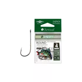   Mikado Sensual Round 8 Amo singolo da predatore con occhiello e ardiglione, 10pz