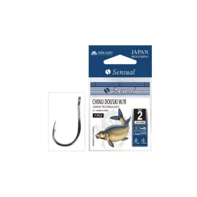   Mikado Chinu W/Ring 8 Amo da Carpa con Occhiello e Barbetta 10pz