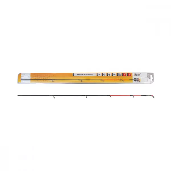 Cima da Feeder iBite CXP River Feeder Diametro: 2.9 mm Carbonio Rosso + Led Rosso