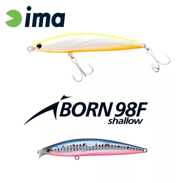 Ima iBorn 98F Shallow 9,8cm 13gr 005 Japanese Sardine Wobbler