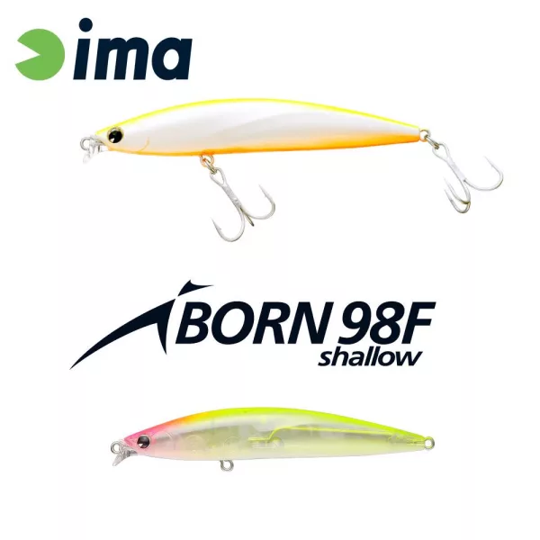 Ima iBorn 98F Shallow 9,8cm 13gr 009 Buns Master Wobbler