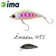 Ima Issen 45S 4,5cm 3,7gr 114 Titanium Black Wobbler