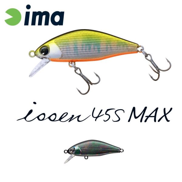 Ima Issen 45S MAX 4,5cm 4gr 013 Titanium Black Wobbler