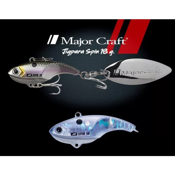 Major Craft Jigpara Spin FW 4,3cm 18gr #036 Silver Shad Esche artificiali