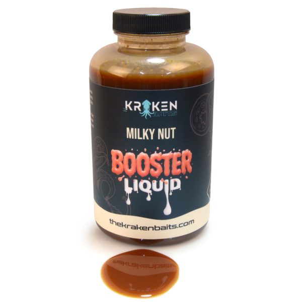 The Kraken Baits Milky Nut Kókusz-Tej Booster Folyékony Aroma 500ml