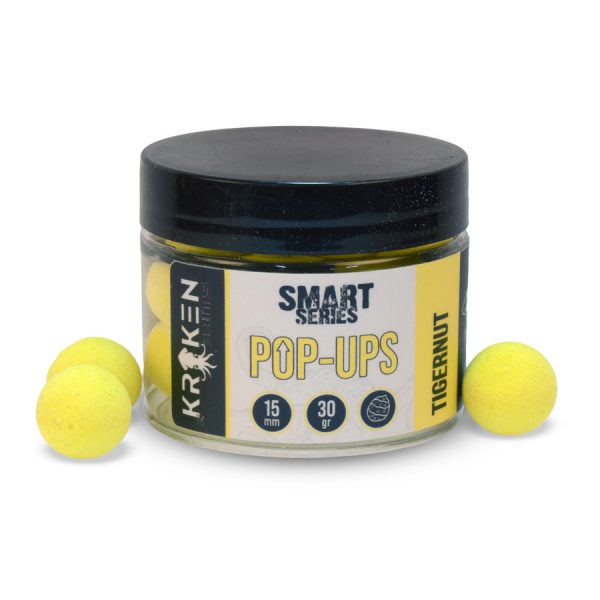 The Kraken Baits Smart Series Fluo Yellow Tigernut 18mm Pop Up 30gr