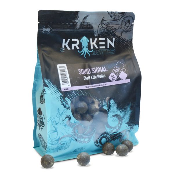 The Kraken Baits Squid Signal Shelf Life Tintahal 24mm Bojli 900gr
