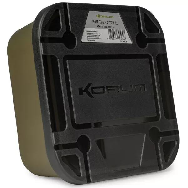 Korum Bait Tub Scatola per Esche 1,2L