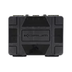  Korum Slim Blox Scatola Attrezzatura con 5 Aghi da Innesco e Forbici