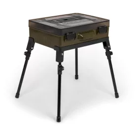   Korum Mega Blox Station Fully Loaded Cassetta da Pesca Attrezzata