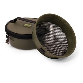   Korum EVA Solid Groundbait Bowl & Riddle Setaccio e Ciotola per Pastura