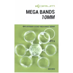 Korum Mega Bands 10mm Anelli per pellet